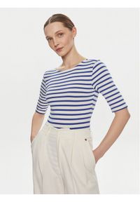 Pieces Body Miral 17150076 Niebieski Regular Fit. Kolor: niebieski. Materiał: bawełna