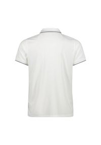 Polo CMP. Typ kołnierza: polo. Kolor: biały, wielokolorowy, szary