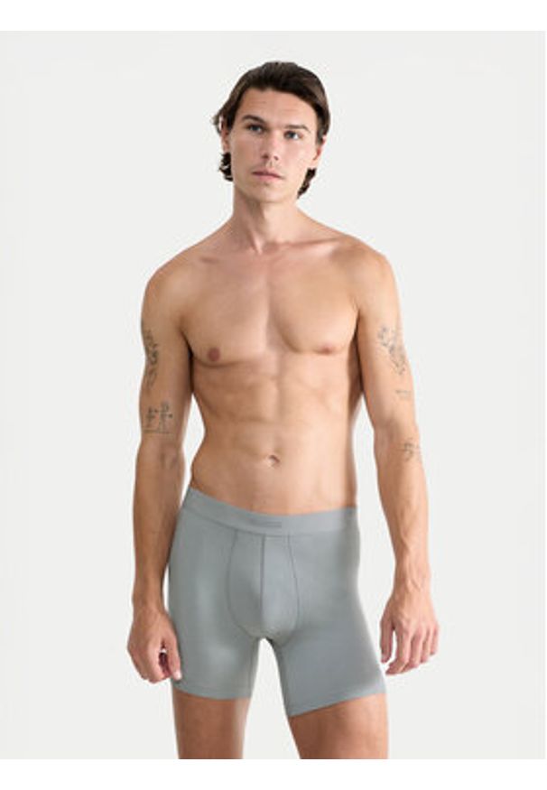 Sloggi Komplet bokserek 10222372 Czarny. Kolor: czarny. Materiał: bawełna