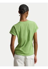 Polo Ralph Lauren T-Shirt 211B14605003 Zielony Classic Fit. Typ kołnierza: polo. Kolor: zielony. Materiał: bawełna #3
