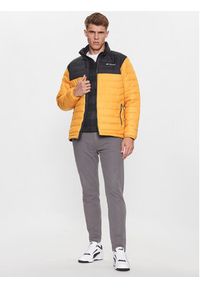 columbia - Columbia Kurtka przejściowa Powder Lite™ Jacket 169800 Żółty Regular Fit. Kolor: żółty. Materiał: syntetyk