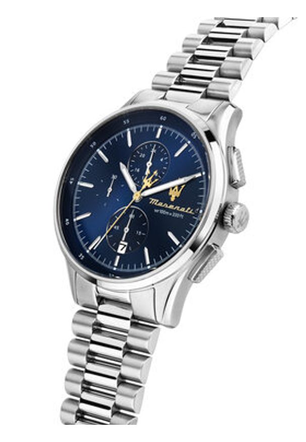 Maserati Zegarek Sorpasso Chronograph R8873624004 Srebrny. Kolor: srebrny