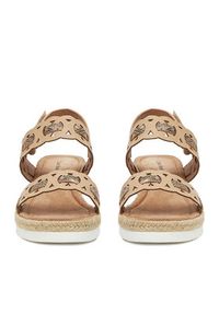 Clara Barson Espadryle WS2189-52 Beżowy. Kolor: beżowy. Materiał: materiał #6