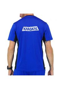 KARAKAL - Koszulka sportowa męska Karakal Pro Tour Tee. Kolor: wielokolorowy. Długość rękawa: krótki rękaw. Długość: krótkie