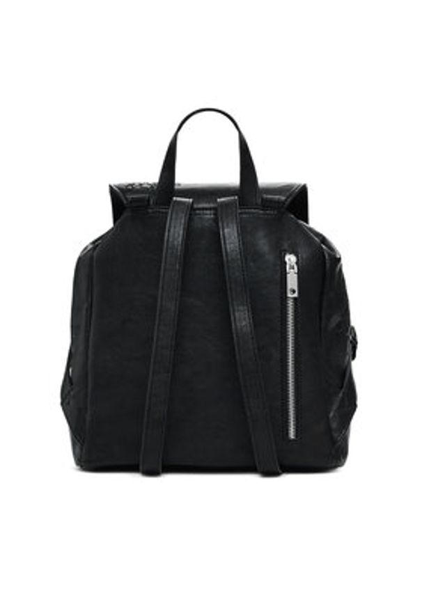 Desigual Plecak 26SAKP35 Czarny. Kolor: czarny. Materiał: materiał