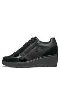 Geox Sneakersy D Ilde D36RAC 05422 C9999 Czarny. Kolor: czarny. Materiał: skóra #6