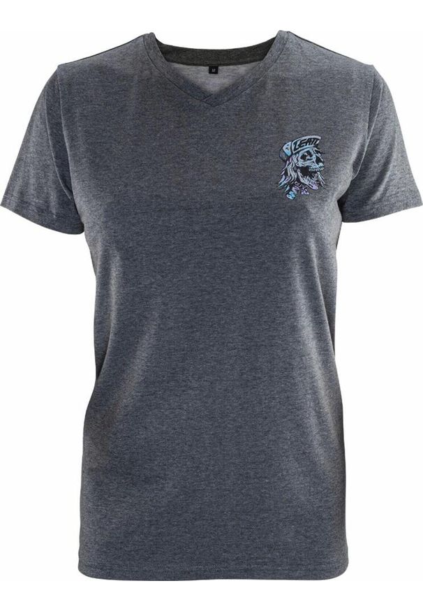 Koszulka damska LEATT T-Shirt Core Women. Kolor: szary, czarny, wielokolorowy. Sport: kolarstwo