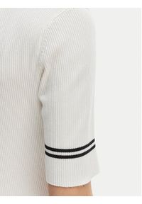 Morgan Bluzka 261-MIREN Biały Slim Fit. Kolor: biały. Materiał: wiskoza #2