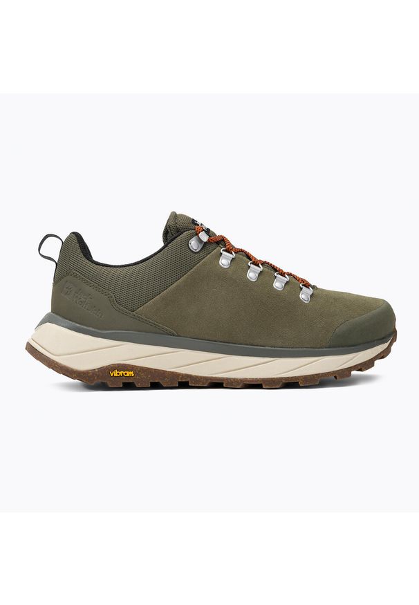 Buty do chodzenia męskie Jack Wolfskin Terraventure Urban Low. Kolor: zielony. Materiał: zamsz. Szerokość cholewki: normalna. Sport: turystyka piesza