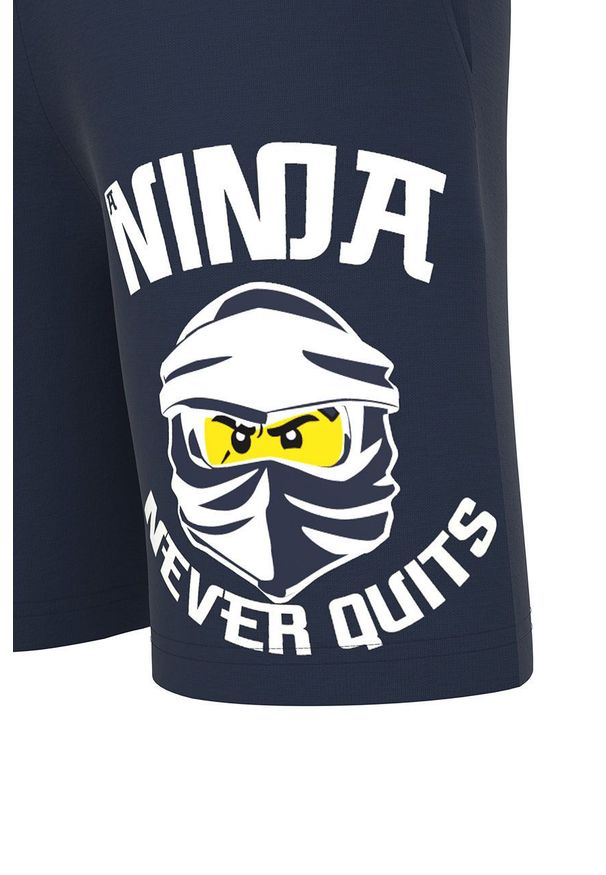 LEGO Wear - Lego Wear szorty dziecięce kolor granatowy. Okazja: na co dzień. Kolor: niebieski. Styl: casual
