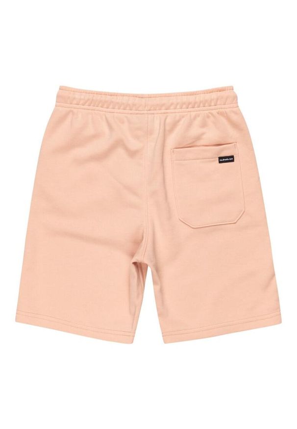 Quiksilver - Spodenki z elastyczną talią EASY DAY. Kolor: różowy, pomarańczowy, wielokolorowy. Materiał: materiał, poliester, bawełna. Długość: krótkie. Sezon: lato