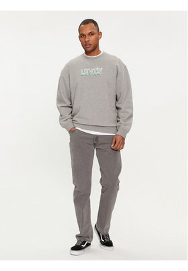 Levi's® Bluza Graphic 38712-0244 Szary Relaxed Fit. Kolor: szary. Materiał: bawełna