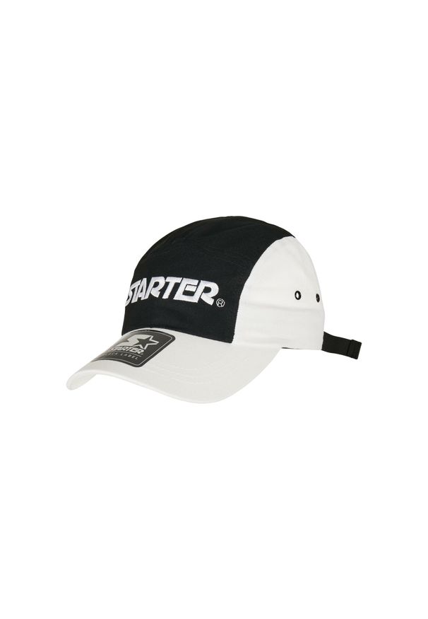 Czapka Urban Classics Fresh Jockey. Kolor: czarny, biały, wielokolorowy