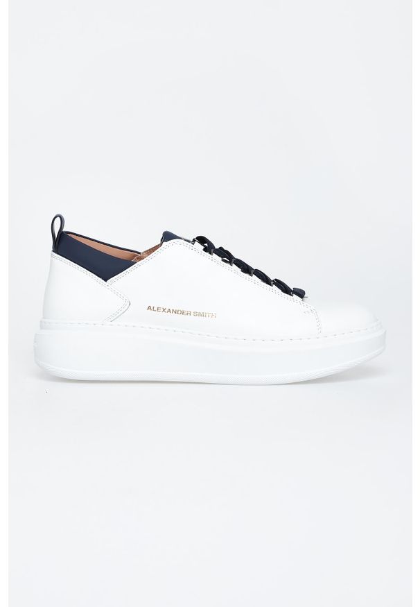 Alexander Smith - Sneakersy męskie skórzane ALEXANDER SMITH. Materiał: skóra