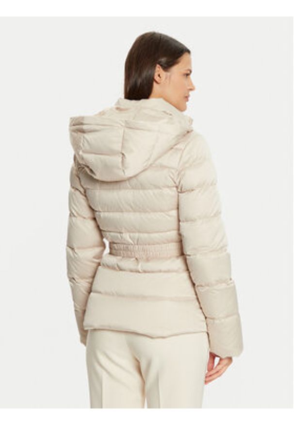 Marciano Guess Kurtka puchowa 4BGL14 7187A Beżowy Regular Fit. Kolor: beżowy. Materiał: syntetyk