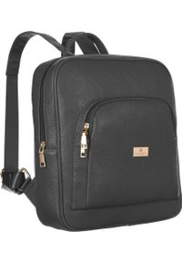 Peterson Pojemny plecak damski ze skóry ekologicznej - Peterson NoSize. Materiał: skóra ekologiczna #1