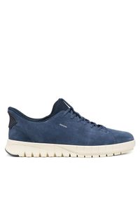 Geox Sneakersy Flextride Plus U65MAA 00022 C4007 Granatowy. Kolor: niebieski. Materiał: zamsz, skóra #1