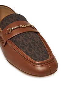 MICHAEL Michael Kors Mokasyny Lena Loafer 40S5LEFP2B Brązowy. Kolor: brązowy. Materiał: skóra