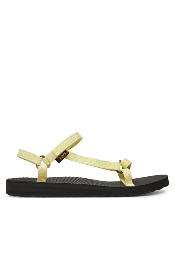 Teva Sandały Original Universal Slim 1150110 Żółty. Kolor: żółty. Materiał: materiał