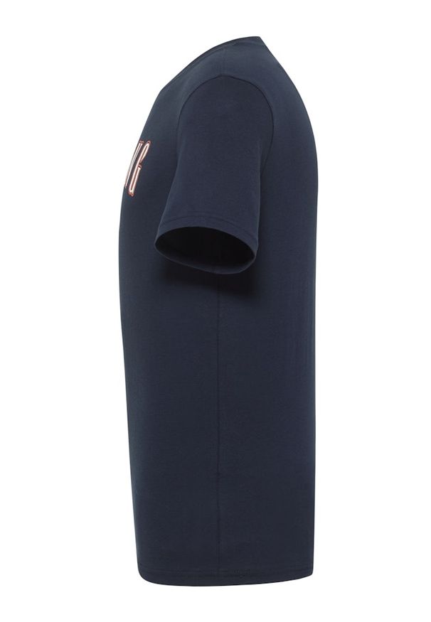 Męski T-Shirt Mustang Style Austin Dark Sapphire 1016266 4136