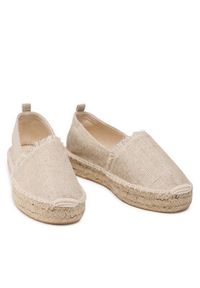 Jenny Fairy Espadryle H050721-XX Beżowy. Kolor: beżowy. Materiał: materiał #3