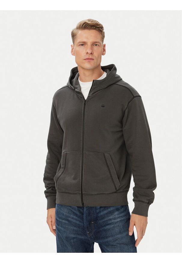 G-Star RAW - G-Star Raw Bluza Unit D30718 D969 Czarny Regular Fit. Kolor: czarny. Materiał: bawełna