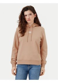 Calvin Klein Jeans Bluza J20J225085 Pomarańczowy Regular Fit. Kolor: pomarańczowy. Materiał: bawełna #1