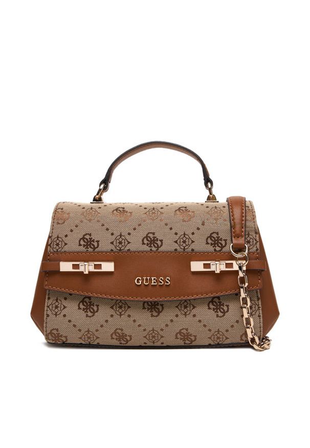 Guess Torebka Melinda HWJP99 02200 Brązowy. Kolor: brązowy