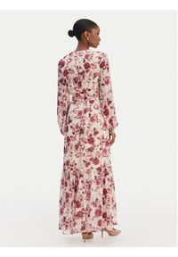 Guess Sukienka wieczorowa W6RK39 WJ712 Écru Regular Fit. Materiał: syntetyk. Styl: wizytowy #2