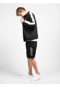 Antony Morato Kurtka "Windbreaker" | MMCO00645 FA600101 | Abbigliamento | Mężczyzna | Czarny. Okazja: na co dzień. Typ kołnierza: kołnierzyk stójkowy. Kolor: czarny. Materiał: poliester. Styl: casual #2