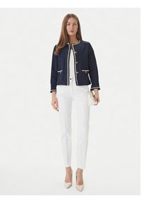 Luisa Spagnoli Jeansy Aroma 542975 Biały Straight Fit. Kolor: biały #3