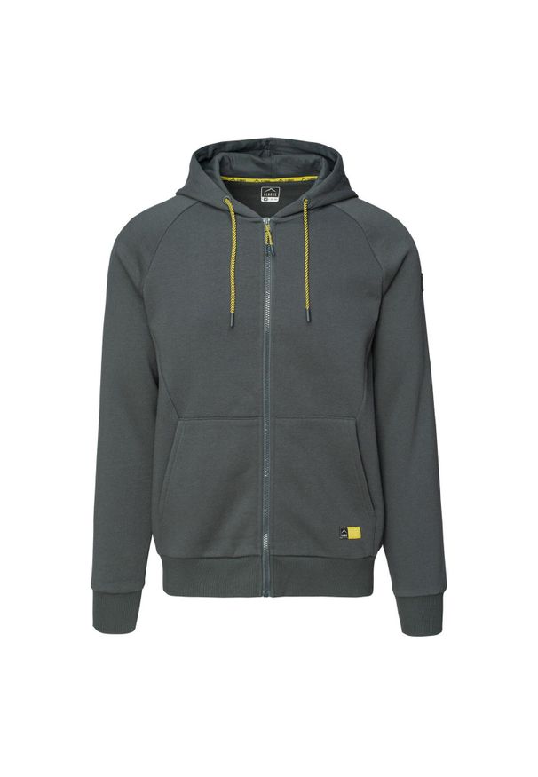 Elbrus - Męska Bluza Z Kapturem Frane Full Zip. Typ kołnierza: kaptur. Kolor: niebieski