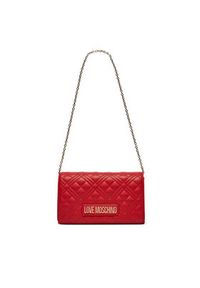 Love Moschino - LOVE MOSCHINO Torebka JC4079PP1LLA0500 Czerwony. Kolor: czerwony. Materiał: skórzane #6