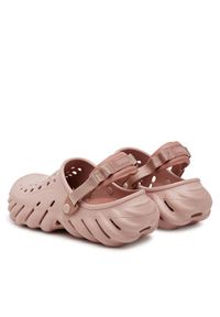 Crocs Klapki Echo Clog 207937 Różowy. Kolor: różowy #3