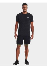 Under Armour - Spodenki fitness męskie UNDER ARMOUR Vanish Woven Shorts Szorty. Kolor: wielokolorowy, czarny. Materiał: materiał. Sport: fitness