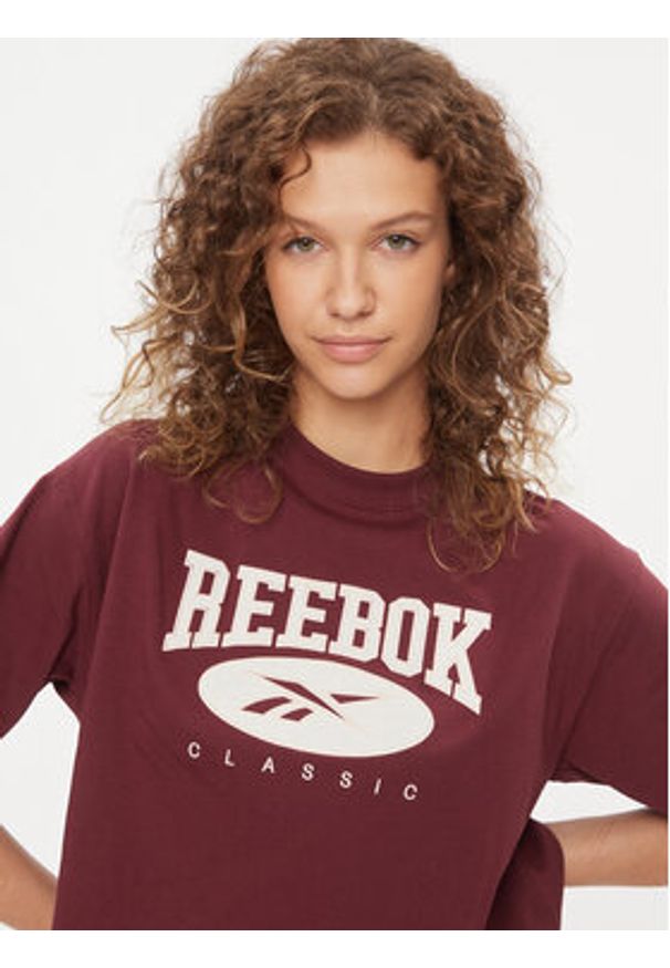 Reebok T-Shirt Classics Big Logo IL4638 Czerwony Regular Fit. Kolor: czerwony. Materiał: bawełna
