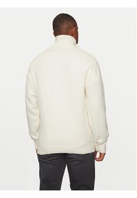 Jack & Jones - Jack&Jones Sweter Ollie 12241817 Écru Relaxed Fit. Materiał: syntetyk #4