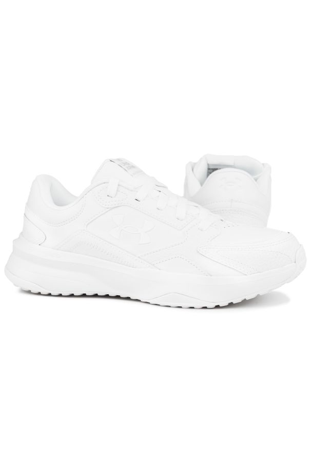 Buty męskie sportowe treningowe Under Armour UA Edge Leather. Kolor: biały. Sport: bieganie