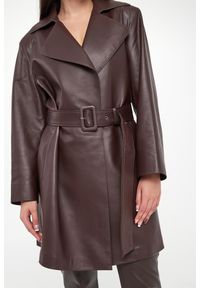 Płaszcz damski skórzany DIEGO M. Materiał: skóra #5