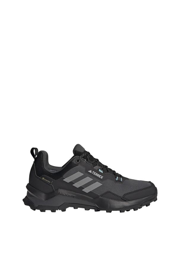 Adidas - Terrex AX4 GORE-TEX Hiking Shoes. Kolor: zielony, czarny, szary, wielokolorowy. Materiał: materiał. Technologia: Gore-Tex. Model: Adidas Terrex