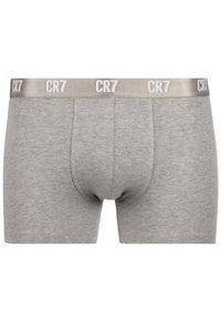 Cristiano Ronaldo CR7 Komplet 3 par bokserek Basic Trunk 3Pack 8100-49-633 Biały. Kolor: biały. Materiał: bawełna #10