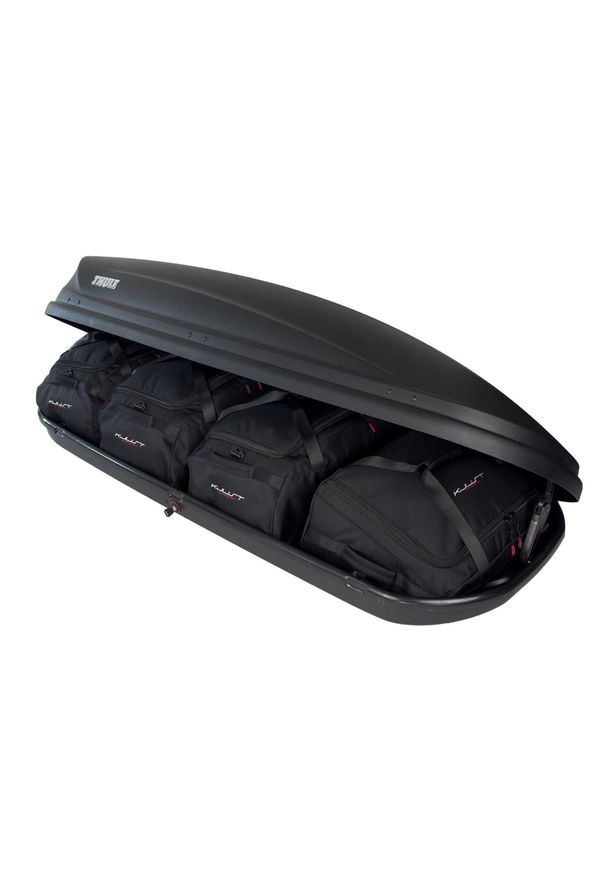 KJUST - Torby Do Boksu Dachowego Thule Touring M 4Szt Kjust. Kolor: czarny. Styl: sportowy
