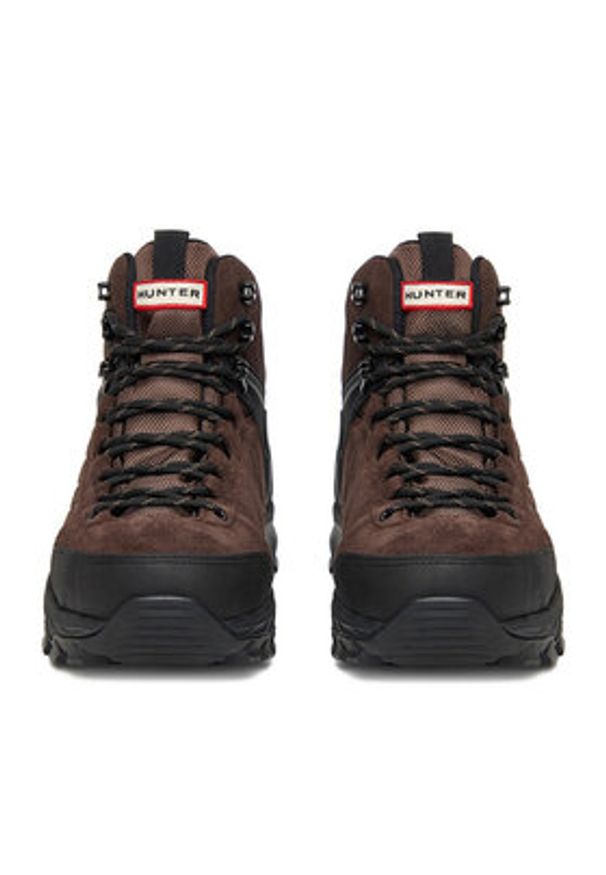 Hunter Trekkingi CEO-H8-352 Brązowy. Kolor: brązowy. Materiał: skóra, zamsz. Sport: turystyka piesza