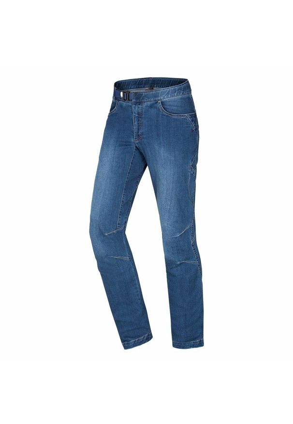OCUN - Jeansy wspinaczkowe Ocun Hurrikan. Kolor: niebieski. Materiał: jeans. Sport: wspinaczka