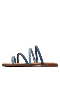 Aldo Klapki Stila 13734351 Niebieski. Kolor: niebieski. Materiał: skóra #6