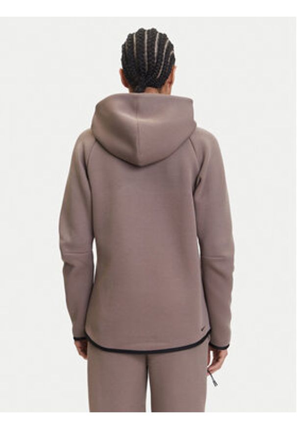 Nike Bluza Tech Fleece Windrunner HV6747 Brązowy Regular Fit. Kolor: brązowy. Materiał: syntetyk, bawełna