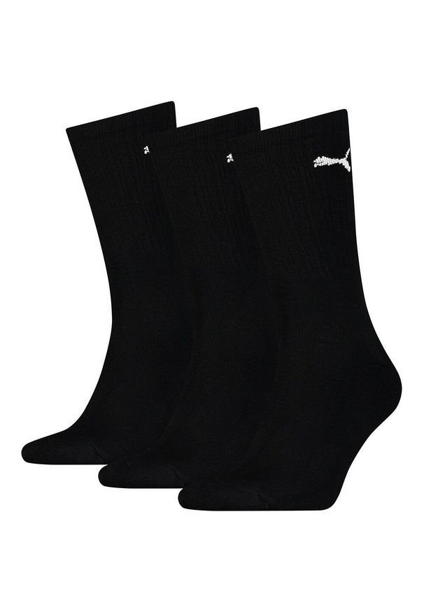 Skarpety dla dorosłych Puma Sport Crew Lightweight. Kolor: czarny. Sport: piłka nożna
