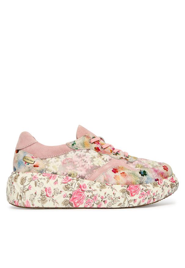 Sneakersy Laura Vita. Kolor: różowy