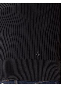 Guess Sweter W5YR04 Z0040 Czarny Regular Fit. Kolor: czarny. Materiał: wiskoza #4