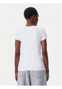 Calvin Klein Jeans T-Shirt Logo J20J225540 Biały Regular Fit. Kolor: biały. Materiał: bawełna